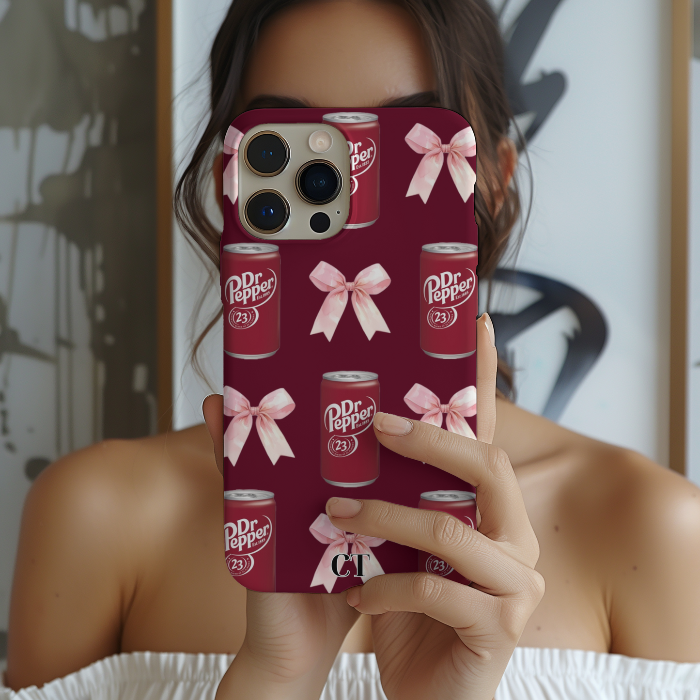 Coquette Dr Pepper Phone Case